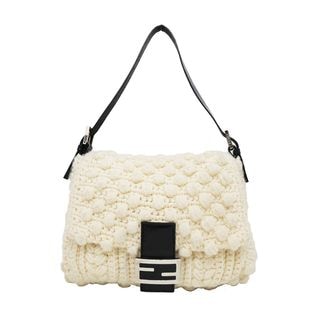 ��̾��ۡ�FENDI�ۥե���ǥ� �ޥ�ޥХ��å� �˥å� �ۥ磻�� ����С���� �ϥ�ɥХå� ���ݤ� ��ǥ���������š�