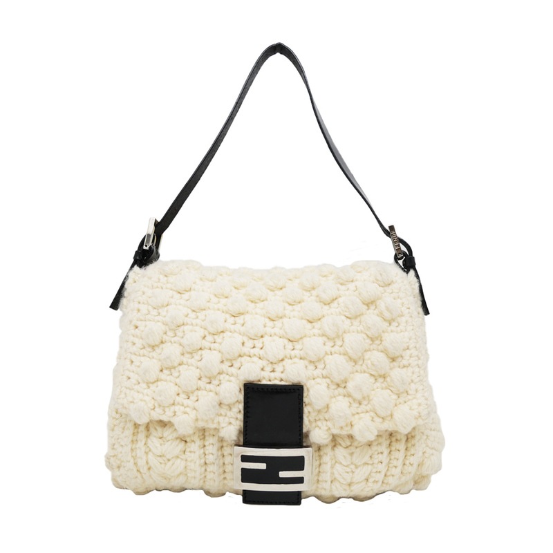 ��̾��ۡ�FENDI�ۥե���ǥ� �ޥ�ޥХ��å� �˥å� �ۥ磻�� ����С���� �ϥ�ɥХå� ���ݤ� ��ǥ���������š�