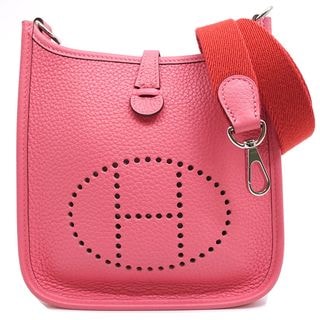 【栄】【HERMES】エルメス エブリン TPM ショルダーバッグ Y刻印（2020年製造）トリヨンクレマンス ローズアザレ ピンク系 シルバー金具 レディース 箱 保存袋【中古】