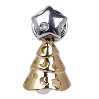 ��̾��ۡ�MIKIMOTO�ۥߥ���� ���ꥹ�ޥ��ĥ꡼������� �ԥ�֥����� ���㡼�� K18YG ��������������� ����С� �ѡ��� ���� ���奨�꡼ ��� �����ܡ���š�