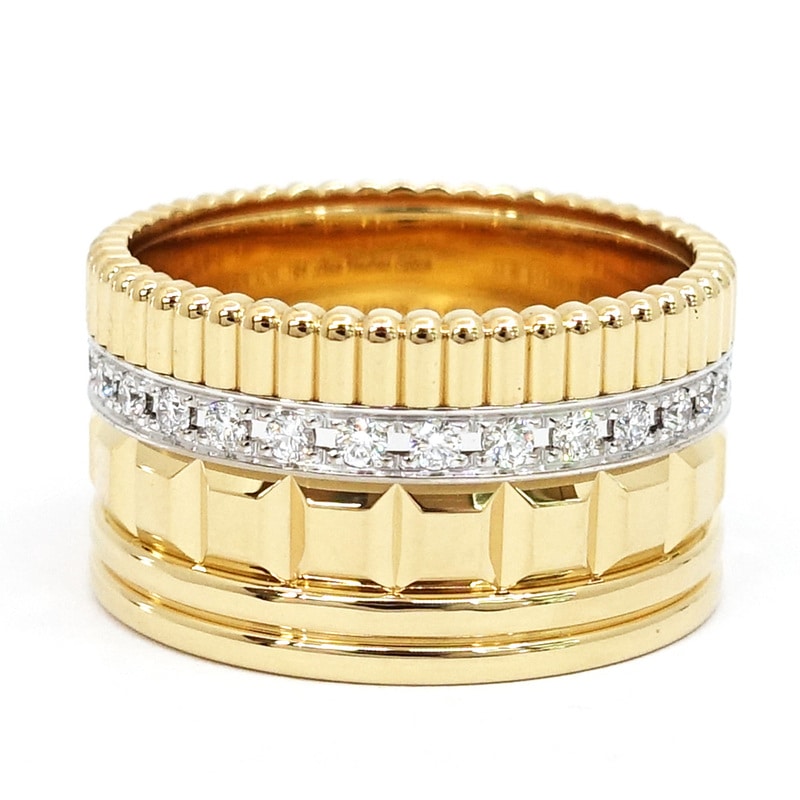 �ڱɡۡ�BOUCHERON�ۥ֥������ K18PG WG ����ȥ��ǥ������ �ե�ѥ��� ��������� ��� ���� 750YG JRG01987 ���奨�꡼ ��󥺡ڻž夲�ѡۡ���š�
