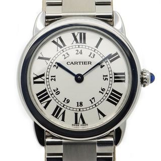�ڱɡۡ�CARTIER�ۥ���ƥ��� ����ɥ��� SM W6701004 �ۥ磻�� �ӻ��� SS �������� ��ǥ���������š�