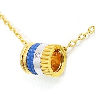 �ڱɡۡ�BOUCHERON�ۥ֥������ K18YG ����ȥ� �֥롼 ��������� �ͥå��쥹 750YG JPN00635 ���奨�꡼ �ڥ����� ��ǥ����� ��󥺡���š�