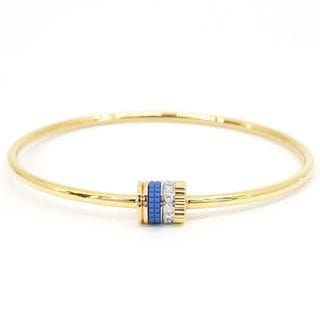�ڱɡۡ�BOUCHERON�ۥ֥������ K18YG ����ȥ� �֥롼 ��������� 1������� �Х󥰥� �֥쥹��å� 750YG JBT01035 ���奨�꡼ ��ǥ����� ��󥺡���š�