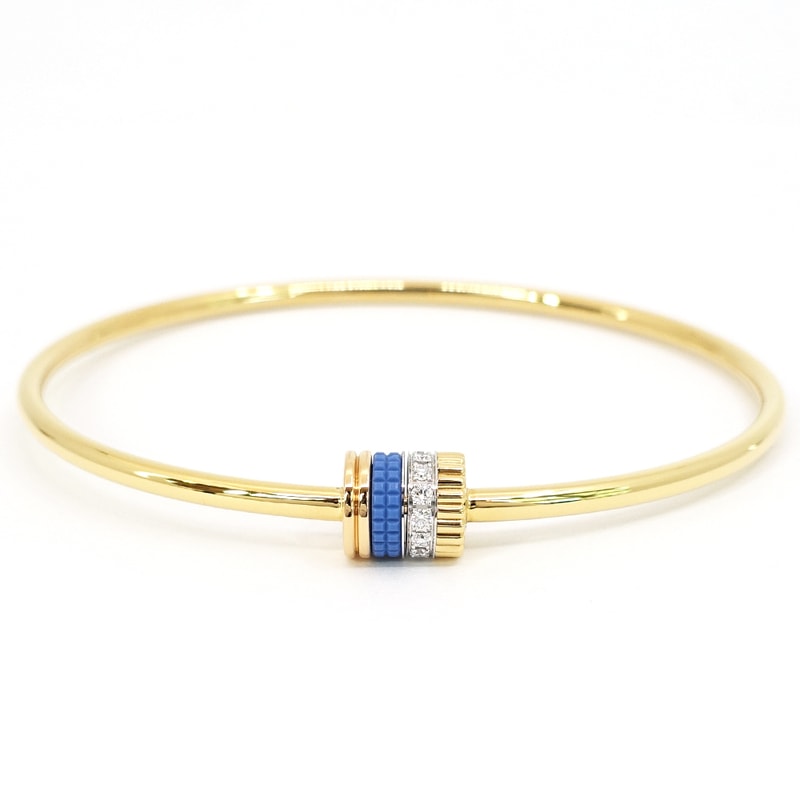�ڱɡۡڥ�����ۡ�BOUCHERON�ۥ֥������ K18YG ����ȥ� �֥롼 ��������� 1������� �Х󥰥� �֥쥹��å� 750YG JBT01035 ���奨�꡼ ��ǥ����� ��󥺡���š�