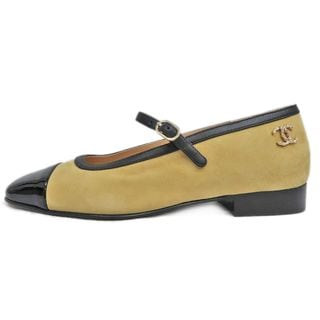 ��̾��ۡ�CHANEL�ۥ���ͥ� ��꡼�������� �ѥ�ץ� G46001 �١����� �֥�å� ������35 1/2C �������� ��ǥ��������塼����̤���ѡۡ���š�