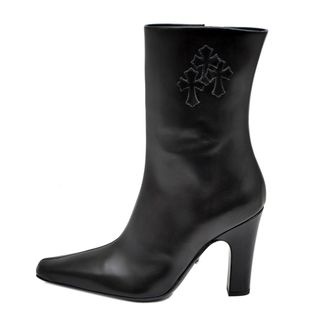 ��̾��ۡ�CHROME HEARTS�ۥ�����ϡ��� ���奬�����硼�� �������ѥå� �����ɥ��å� �֡��� 39 �֥�å� SV925 �쥶�� �� ��ǥ����� ���塼���ڿ���Ʊ�ۡ͡���š�