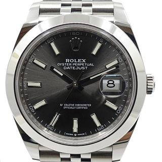 �ڱɡۡ�ROLEX�ۥ���å��� �ǥ��ȥ��㥹�� 41mm 126300 �����ॷ�ꥢ�� SS ���졼�Ȼ� ����ӥ꡼�֥쥹 ��ư���� �ӻ��� ��� Ȣ �ݾڽ�ڻž夲�ѡۡ���š�