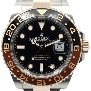 �ڱɡۡ�ROLEX�ۥ���å��� GMT�ޥ�����2 40mm 126711CHNR �����ॷ�ꥢ�� SS RG �֥�å��� ��ư���� �ӻ��� ��� ���� Ȣ �ݾڽ��OH���ž夲�ѡۡ���š�