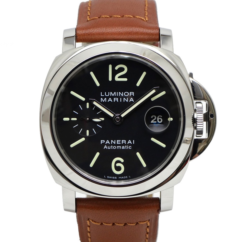 ��̾��ۡ�PANERAI�ۥѥͥ饤 ��ߥΡ��� �ޥ꡼�� PAM00104 F�� 2003ǯ�� �֥�å� SS �쥶�� ��С� �ӻ��� ��ư�� ��󥺡ڻž夲�ѡۡ���š�