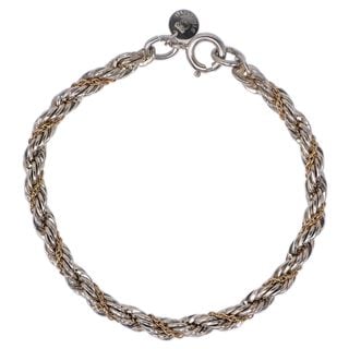 ��̾��ۡ�TIFFANY�ۥƥ��ե��ˡ� �ĥ����� �������� �֥쥹��å� SV925 K14YG ��������� ����С� ��������������� 19cm 15.3g����š�