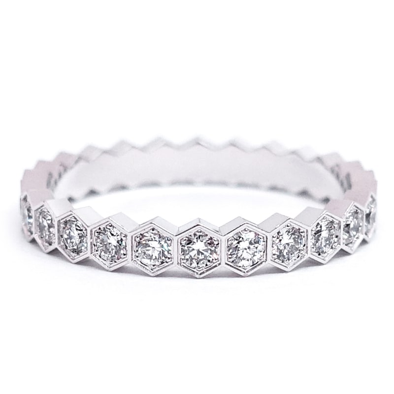 �ڱɡۡڥ�����ۡ�CHAUMET�ۥ��硼�� K18WG �ӡ��ޥ���� �ե륨���˥ƥ� ��������� ��� ���� �ϥ˥��� ���奨�꡼ ��ǥ����� 081891����š�