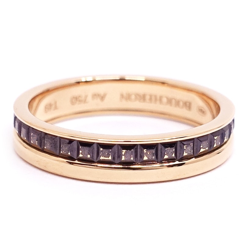 �ڱɡۡڥ�����ۡ�BOUCHERON�ۥ֥������ K18PG ����ȥ� ���饷�å� ��� �ϡ��� ���� �֥饦��PVD 750PG JAL00175 ���奨�꡼ ��ǥ����� ��󥺡���š�