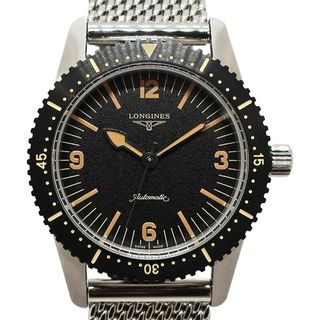 ��ŷ��ۡ�LONGINES�ۥ��󥸥� �إ�ơ��� ����������С� 42mm L2.822.4.56.6 �֥�å� SS ��� �ӻ��� ��ư��������š�