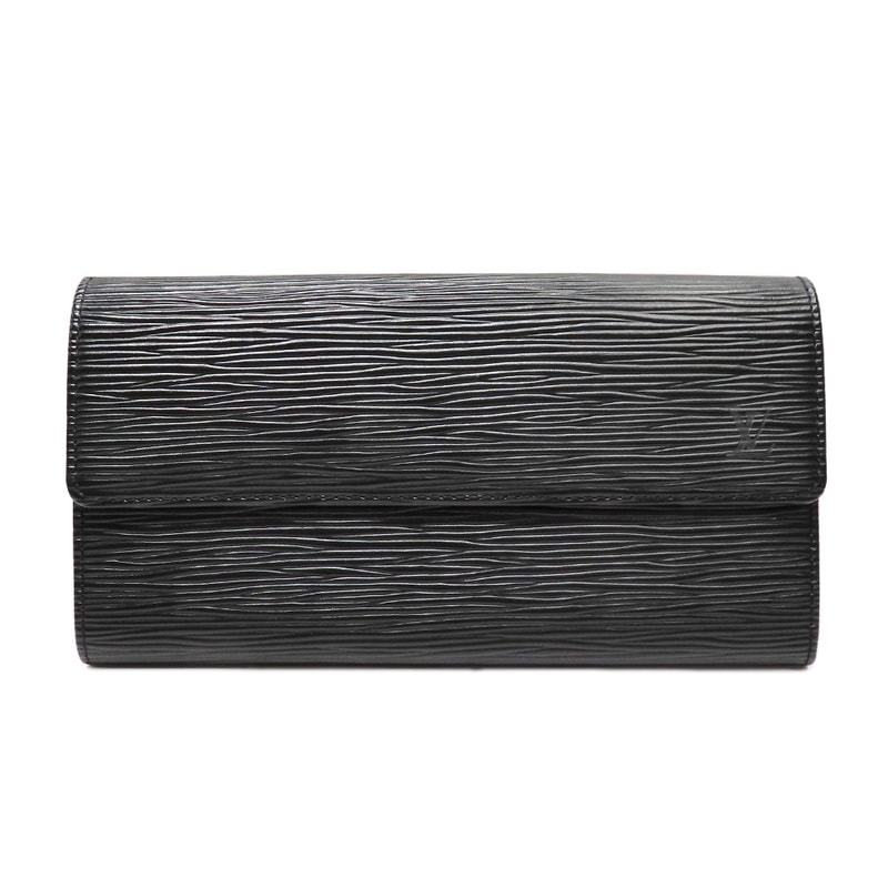 ��̾�Ų��ۡ�LOUIS VUITTON�ۥ륤�����ȥ� �ݥ����å� �ݥ�ȥ�� ����ǥ� M63572 ���� �֥�å� GD��� ����ޤ�Ĺ���� �췿 ��ǥ����� ��󥺡���š�