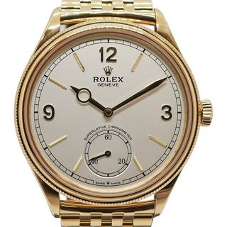 ��ŷ��ۡ�ROLEX�ۥ���å��� 1908 52508 ������ ����ƥ󥹥ۥ磻�� 18K 750 YG ��ư���� ��� �ݾڽ��դ� 2026ǯ �ӻ��סڿ��ʡۡ�̤���ѡۡ���š�
