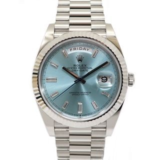��ŷ��ۡ�ROLEX�ۥ���å��� �ǥ��ǥ���40 228236A �������֥롼 Pt950 �ץ����̵�� 23ǯ �ӻ��� ������ ��ư���� ��󥺡ڿ��ʡۡ�̤���ѡۡ���š�