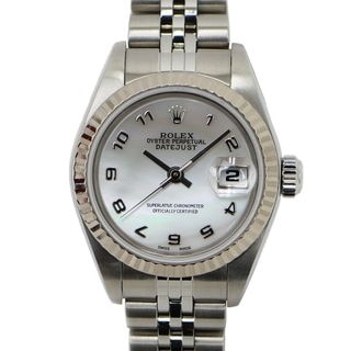 ��̾��ۡ�ROLEX�ۥ���å��� �ǥ��ȥ��㥹�� 79174NA �ۥ磻�ȥ����� F�� SS/WG �ӻ��� ��ư�� ��ǥ���������š�