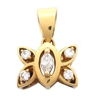 ��ŷ��ۡ�POLA�ۥݡ��� �ͥå��쥹�ȥå� �ڥ����� 750 K18YG ��������������� ������ 0.26ct ���奨�꡼ ����������ǥ���������š�