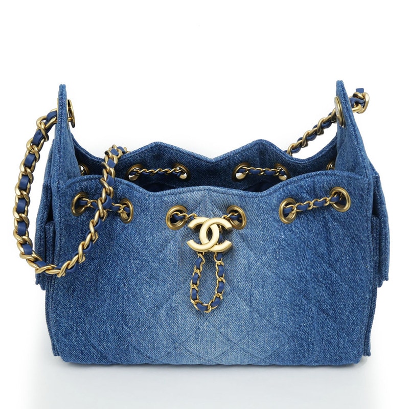 ��̾��ۡ�CHANEL�ۥ���ͥ� 25 �ߥ� �ϥ�ɥХå� AS5631 �����å���� �ǥ˥� �֥롼 ������ɶ�� ���� ��ǥ������ڿ��ʡۡ�̤���ѡۡ���š�