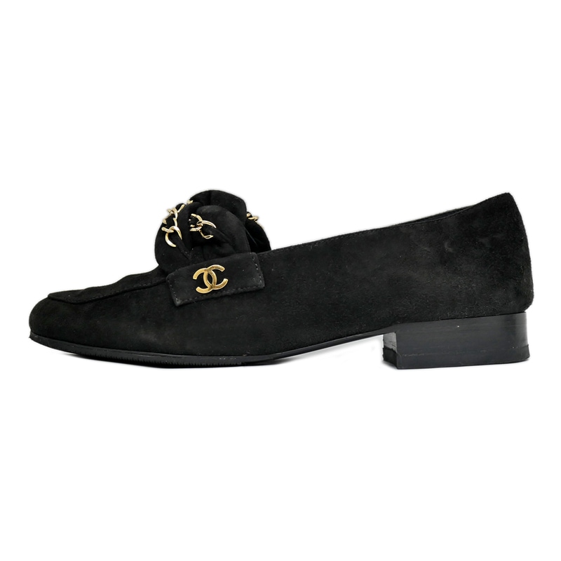 ��̾��ۡ�CHANEL�ۥ���ͥ� �⥫���� �����ե��� G32955 �������� �֥�å� �� ������35 1/2C ������ɥ������� �ե�å� ���塼�� ��ǥ����� ������š�