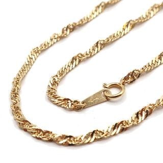 ��ŷ��ۡ�JEWELRY�� ���奨�꡼ ��5.4g ��40cm ������塼�ǥ����� K18YG 750 YG ��������������� �ͥå��쥹 ��ǥ����� ¤ʾ�ɸ���ޡ��� ������ ����š�