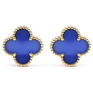 �ڱɡۡڥ�����ۡ�VAN CLEEF&ARPELS�ۥ����󥯥꡼�ա������ڥ� K18YG ������ơ�������ϥ�֥� �ԥ��� �֥롼�������� 750YG VCARP9SZ00����š�