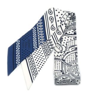 �ڱɡۡ�HERMES�ۥ���᥹ Eperon d'Or Cut ���ץ���ɡ��� �ĥ��꡼ �������� ��ܥ� ���륯100�� �֥롼 �ۥ磻�� �֥�å� ��ʪ ����¾ Ȣ����š�