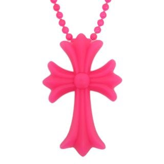 ��̾��ۡ�CHROME HEARTS�ۥ�����ϡ��� �ͥå��쥹 ��С� ���⡼�� CH������ �ԥ� ���� �ܡ���������� 76cm ���������꡼ ��ʪ����š�