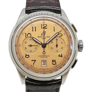 ��ŷ��ۡ�BREITLING�ۥ֥饤�ȥ�� �ץ�ߥ� B01 �����Υ���� 42 ���åѡ� AB0145 SS �쥶�� ��� ��ư���� �ӻ��ס���š�