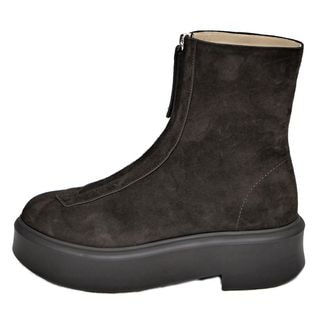 ��̾��ۡ�THE ROW�ۥ� ���� ZIPPED BOOT I �֡��� F1144 ������38 �������֥饦�� ����С���� �������� �쥶�� ��ǥ����� ���󥯥�֡��� ���ڿ��ʡۡ�̤���ѡۡ���š�