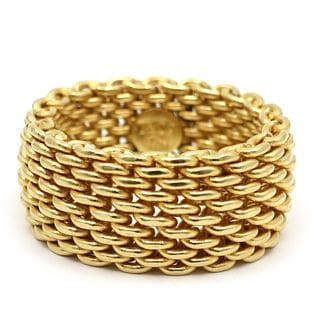 �ڱɡۡ�TIFFANY�ۥƥ��ե��ˡ� K18YG ���ޥ��å� ��� 750YG ��������������� ���奨�꡼ ��ǥ����� ��󥺡���š�