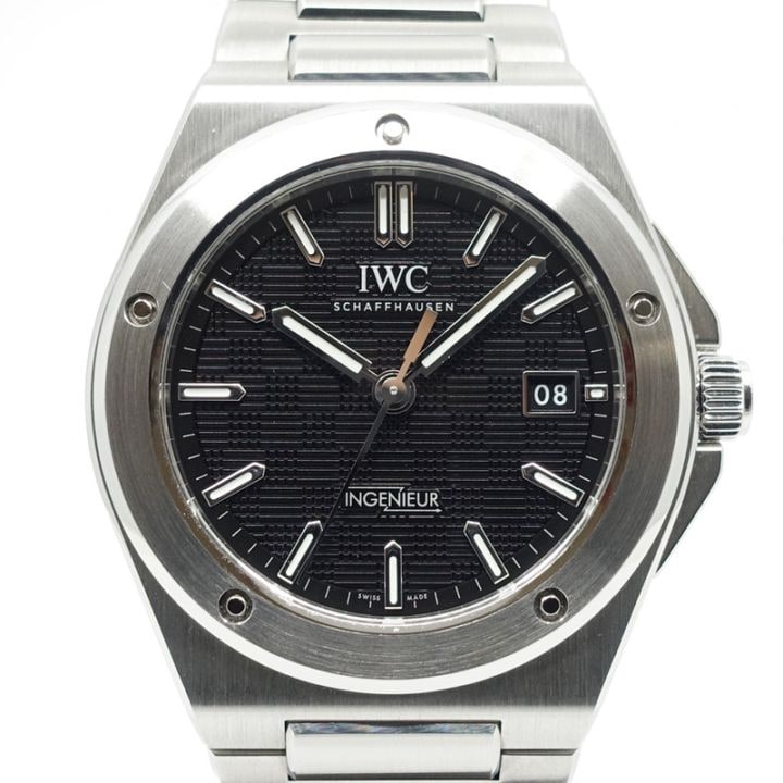 �ڱɡۡڥ�����ۡ�IWC�ۥ��󥿡��ʥ���ʥ륦���å�����ѥˡ� ����¥�˥� �����ȥޥƥ��å�40 IW328901 �ӻ��� �֥�å�ʸ���� SS 2025ǯ ��� Ȣ �ݾڽ����š�