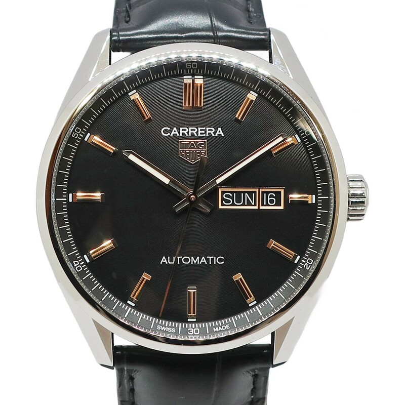 ��ŷ��ۡ�TAGHEUER�ۥ����ۥ��䡼 ����� �ǥ��ǥ��� WBN2013.FC6503 �����С�5 SS �쥶�� �֥�å� ��� ��ư���� �ӻ��ס���š�
