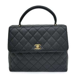 ��̾��ۡ�CHANEL�ۥ���ͥ� �ޥȥ�å� �ȥåץϥ�ɥ� A12397 �֥�å� ������ɶ�� ����ӥ������� �ϥ�� �Хå� ��ǥ���������š�