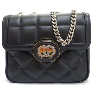 �ڱɡۡ�GUCCI�ۥ��å� �ǥ� �ߥ� ���������Хå� 741457 ���󥿡����å���G �쥶�� �֥�å� ������ɡߥ���С���� ��ǥ����� ���� Ȣ ��¸�ޡ�̤���ѡۡ���š�