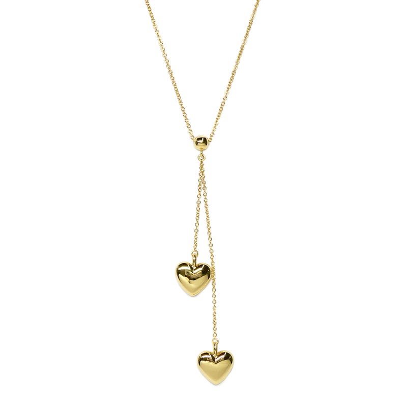 ��̾�Ų��ۡ�TIFFANY�ۥƥ��ե��ˡ� �ѥ� �ϡ��ȥɥ��å� �ͥå��쥹 750YG K18 ��������������� ���奨�꡼ ���������꡼ ��ǥ����� �����Ѥߡ���š�