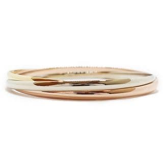 ��ŷ��ۡ�CARTIER�ۥ���ƥ��� �ȥ�˥ƥ� �֥쥹��å� #62 750 YG WG PG ���꡼���顼 19cm �Х󥰥� ���奨�꡼ K18�ڥ᡼�����ž夲�ѡۡ���š�