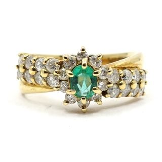 �ڱɡۡ�JEWELRY�ۥ��奨�꡼ ��� ���� ������� 0.3ct ��������� 0.65ct K18 YG ��������������� ��5.8g 11�� ��ǥ����� ���ΤΤߡ���š�