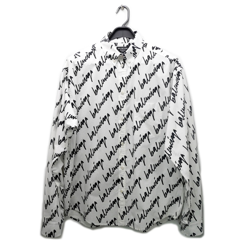 ��̾��ۡ�BALENCIAGA�ۥХ�󥷥��� ������֥� ���� �ץ��ȥ���� �ۥ磻�� �� �֥�å� �� 37������ ���åȥ� Ĺµ �ȥåץ� ���ѥ�� ������š�