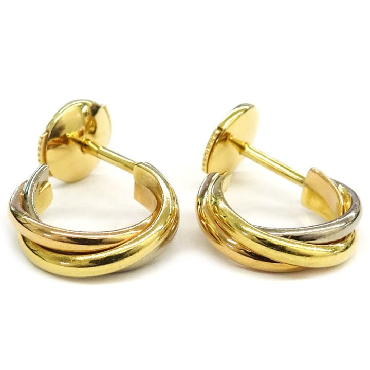 �ڱɡۡ�CARTIER�ۥ���ƥ��� �ȥ�˥ƥ� �ԥ��� ���⡼�� K18PG WG YG 750 ���� 4.3g ���奨�꡼ ��ǥ����� ��ʪ ����¾����š�