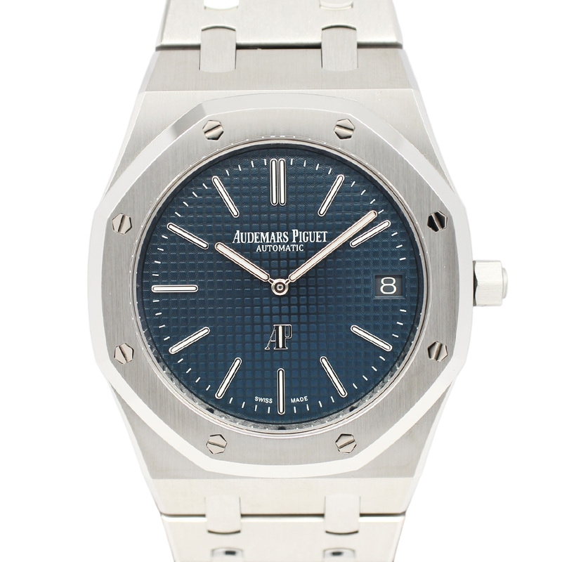 ��̾�Ų��ۡ�AUDEMARS PIGUET�ۥ����ǥޥԥ� ������륪���� �������ȥ饷�� 15202ST.OO.1240ST.01.A �֥롼 SS ��ư���� ��� 39mm �ݾڽ��դ�����š�