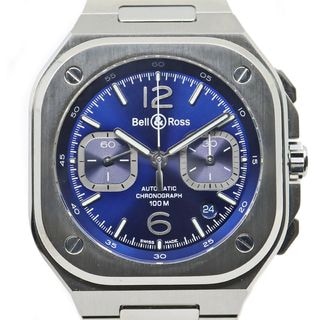 �ڱɡۡ�BELL&ROSS�ۥ٥������ �����Υ���� BR05C-BLU-ST/SST �֥롼 �ӻ��� SS ��ư���� ��󥺡���š�