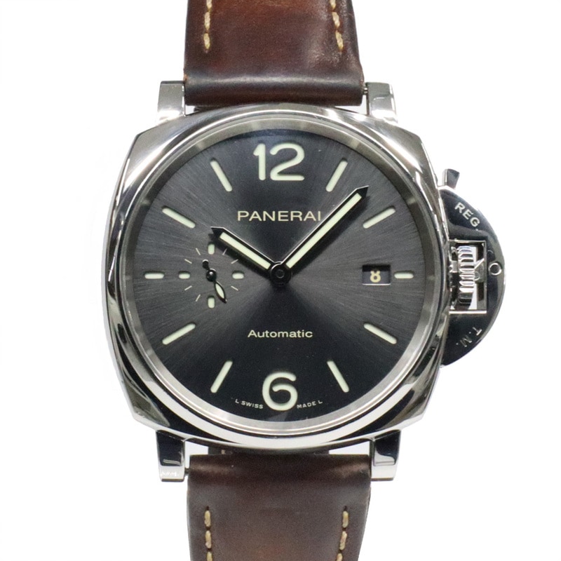 ��̾�Ų��ۡ�PANERAI�ۥѥͥ饤 ��ߥΡ��� �ɥ��� 42MM PAM00904 ���󥹥饵���� SS �쥶�� ��ư�� ����ӻ��� �ˡ���š�