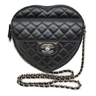 ��̾��ۡ�CHANEL�ۥ���ͥ� �ϡ��ȥ������ץХå� �������󥷥����� AS5764 �֥�å� ��ॹ���� ������ɶ�� �ޥȥ�å� �ϡ��ȡ���š�