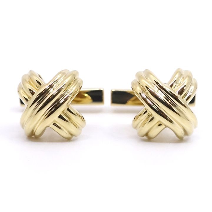 �ڱɡۡ�TIFFANY�ۥƥ��ե��ˡ� �����ͥ��㡼���ե� K18 750 YG ��������������� ��14.8g ��� ���奨�꡼ ���ΤΤߡ���š�
