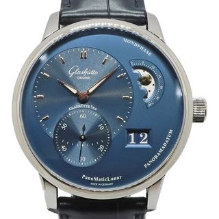 ��ŷ��ۡ�GLASHUTTE ORIGINAL�ۥ��饹�ҥ�åƥ��ꥸ�ʥ� �ѥΥޥƥ��å���� 1-90-02-46-32-61 �֥롼 SS �쥶�� ��ư���� ��� �ӻ��ס���š�