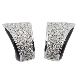 �ڱɡۡ�JEWELRY�ۥ��奨�꡼ ������ K18WG �֥�å������˥å��� ��������� 1.46ct �ۥ磻�ȥ������ ��14.9g ���� ��ǥ����� ���̽����š�