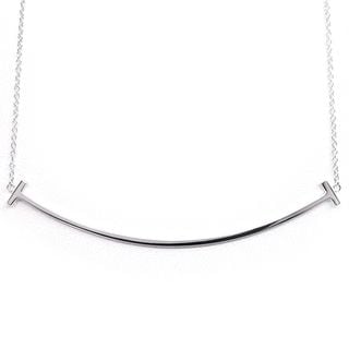 �ڱɡۡ�TIFFANY�ۥƥ��ե��ˡ� K18WG T���ޥ��� �ͥå��쥹 �顼�� �ڥ����� 750WG ���奨�꡼ ��ǥ����� �϶�ڻž夲�ѡۡ���š�