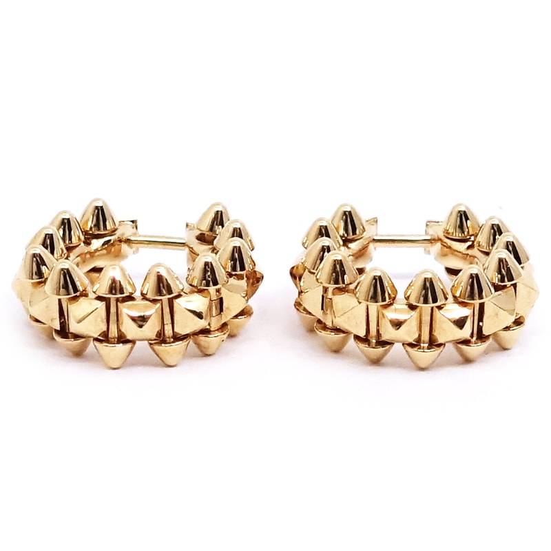 �ڱɡۡ�CARTIER�ۥ���ƥ��� K18PG ����å��� �ɥ� ����ƥ��� �ԥ��� �ա��� �ߥ˥�ǥ� 750PG ���奨�꡼ ��ǥ����� ��� B8301520����š�